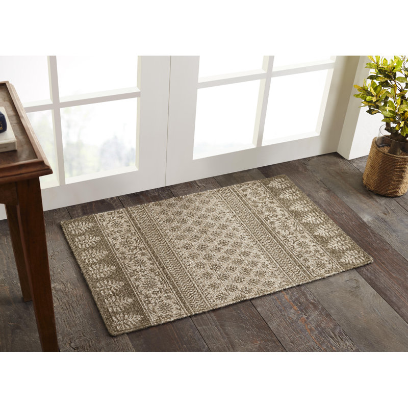 World Menagerie Knaresborough Rectangle Jute/Sisal Bath Rug Wayfair
